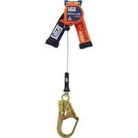 Nano-Lok™ Edge Self-Retracting Lifeline, 8', Stainless Steel, Swivel