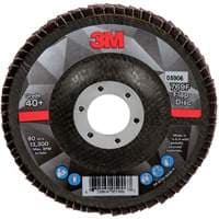 769F Quick Change Flap Disc, 4-1/2" x 7/8", Type 29, 40+ Grit, Ceramic