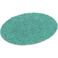 Roloc™ Green Corps™ Abrasive Disc, 3" Dia., 80 Grit, Aluminum Oxide