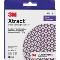Xtract™ Cubitron™ II Net Disc 710W Multi Pack, 6" Dia., 80+/120+/240+/220+/320+/180+ Grit, Ceramic