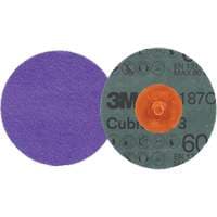 Cubitron™ 3 Roloc™ Fibre Disc, 2" Dia., 60+ Grit, Ceramic