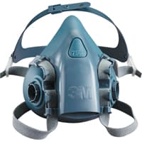 7500 Series Reusable Half Facepiece Respirator, Silicone, Medium