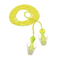 E-A-R™ Tri-Flange Reusable Earplugs, Corded, Bulk - Polybag, 26 dB NRR, One-Size
