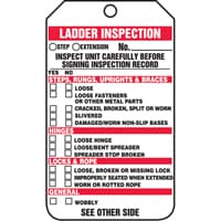 Inspection Tags, Cardstock, 3-1/8" W x 5-7/8" H, English