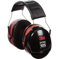 Peltor™ Optime™ 105 Series Earmuffs, Headband, 30 NRR dB