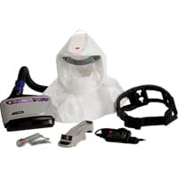 Versaflo™ Powered Air Purifying Respirator TR-600 Easy-Clean Kit, Hard Hat & Faceshield, Lithium-Ion Battery