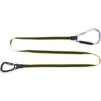 Heavy Duty Rail Tool Lanyard, Fixed Length, Dual Carabiner