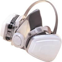 P95 Paint Spray/Pesticide Half Facepiece Disposable Respirator, Elastomer/Thermoplastic, Large