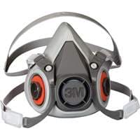 6000 Series Half Facepiece Reusable Respirator, Thermoplastic, Medium