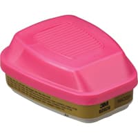 6000 Series Respirator Cartridges, Gas/Vapour Cartridge, Multi-Gas/Vapour/P100