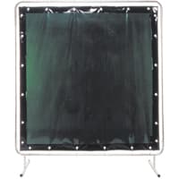 Welding Screen and Frame, Green, 6' x 10'