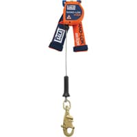Nano-Lok™ Edge Self-Retracting Lifelines, 8', Stainless Steel, Swivel