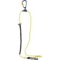 Pole Climber's Adjustable Rope Positioning Lanyard, 1 Legs, 8', CSA Class F, Nylon