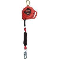 Rebel™ Self-Retracting Lifeline, 33', Galvanized Steel, Swivel