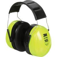 Peltor™ Optime 105 Earmuffs, Headband, 30 NRR dB