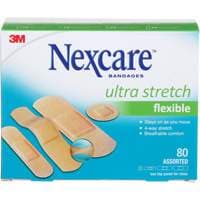 Nexcare™ Ultra Stretch Bandages, Assorted, Plastic, Non-Sterile