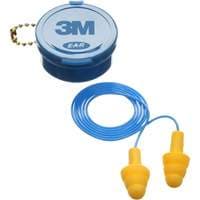 E-A-R™ Ultrafit™ Premolded Earplugs, Corded, Pair - Plastic Case, 25 dB NRR, One-Size