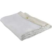 Uncoated Fiberglass Blanket, 6' W x 6' L, Rated Up To 1000 °F