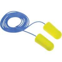 E-A-Rsoft Yellow Neon Earplugs, Bulk - Polybag, Corded