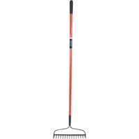 Heavy-Duty Bow Rakes, Fibreglass Handle, 15 Tines