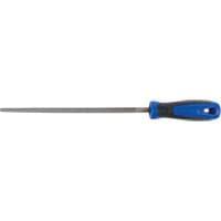 File With Handle, 3/8" Dia. x 10" L, Round, Bastard Cut