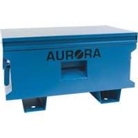 Jobsite Tool Box, 33" x 20-3/10" x 18-3/10", Steel, Blue